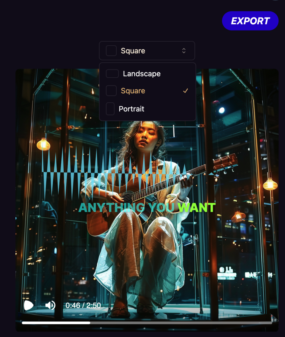 Audio Visualizer Online Creator - Create Pro Visualizers Easily